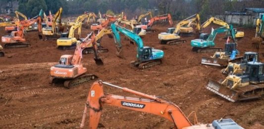 Κίνα: Θα χτίσουν νοσοκομείο 1000 κλινών μέσα σε μια εβδομάδα για τον κοροναϊό