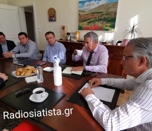 Στο Δημαρχείο Βοϊου στην Σιάτιστα, βρέθηκε, το πρωί του Σαββάτου 20/6, ο Συντονιστής του Σχεδίου Δίκαιης Αναπτυξιακής Μετάβασης Κωνσταντίνος Μουσουρούλης (Φωτογραφίες & Βίντεο)