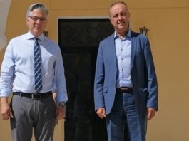 Eπίσκεψη του Υφυπουργού Εσωτερικών Μακεδονίας-Θράκης Θεόδωρου Καράογλου στο Δήμο Βοΐου
