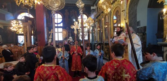 Η Κυριακή της Ορθοδοξίας στην Ενορία του Αγίου Νικολάου Σιάτιστας .