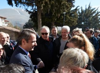 Εκτός απροόπτου, στη Σιάτιστα, τη Δευτέρα 18/7, ο Πρωθυπουργός Κ. Μητσοτάκης προκειμένου να παραστεί στη κηδεία του εθνικού ευεργέτη Νικόλαου Παπαγεωργίου