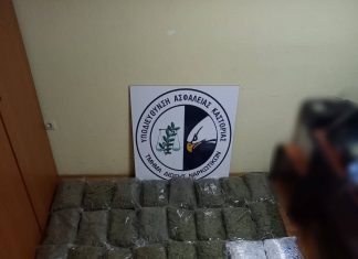 Γρεβενά: Τους έπιασαν με πάνω από 45 κιλά κάνναβης μέσα στο αυτοκίνητο