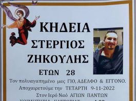 Καστοριά : ΣΟΚ. 28χρονος νεκρός σε τροχαίο. Απέραντη θλίψη