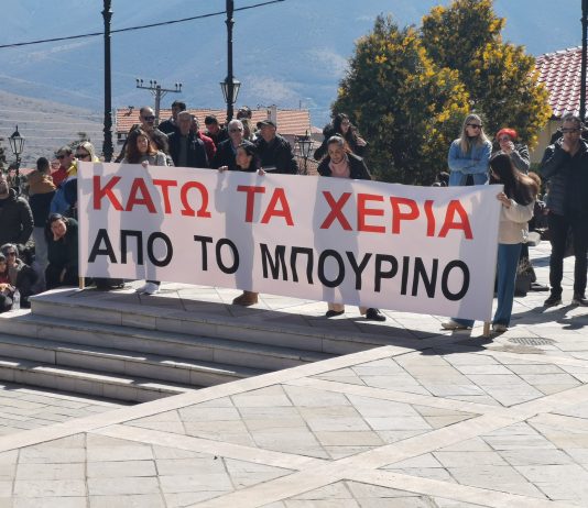 Σιάτιστα – Φωνή λαού ΟΧΙ στις Ανεμογεννήτριες στο Μπούρινο !!!! Video * Φώτο