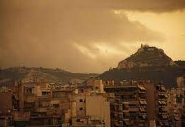 Τοπικές βροχές και αφρικανική σκόνη